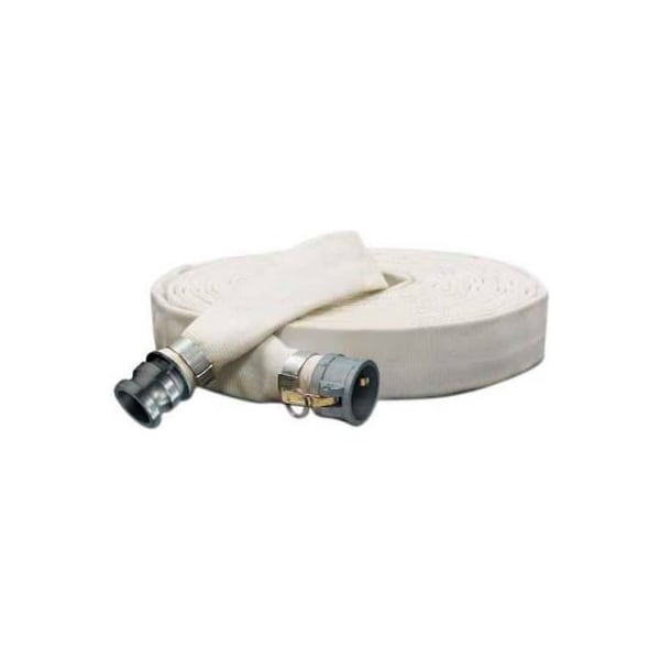 Apache 3" x 50' Mill Wash Down / Discharge Hose Coupled w/ C x E Aluminum Cam & Groove Fittings 98168225 - main